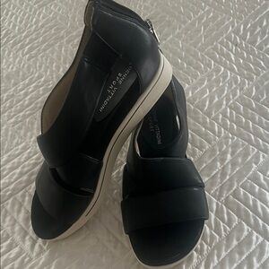 Adrienne Vittadini Black Sandals